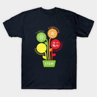 STEM: Science Technology Engineering Mathematics Shirts: Best Teacher Shirts Gifts T-Shirt